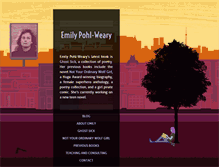 Tablet Screenshot of emilypohlweary.com